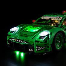 Load image into Gallery viewer, Lego Porsche 911 GT3 R REXY AO Racing Car 42224 Light Kit - BrickFans
