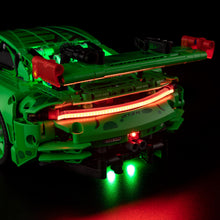 Load image into Gallery viewer, Lego Porsche 911 GT3 R REXY AO Racing Car 42224 Light Kit - BrickFans
