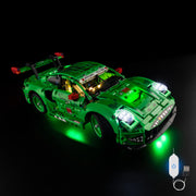 Lego Porsche 911 GT3 R REXY AO Racing Car 42224 Light Kit - BrickFans