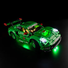 Load image into Gallery viewer, Lego Porsche 911 GT3 R REXY AO Racing Car 42224 Light Kit - BrickFans
