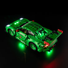 Load image into Gallery viewer, Lego Porsche 911 GT3 R REXY AO Racing Car 42224 Light Kit - BrickFans
