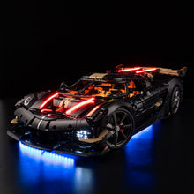 Load image into Gallery viewer, Lego Koenigsegg Sadair's Spear Megacar 42232 Light Kit
