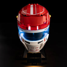 Load image into Gallery viewer, Lego Scuderia Ferrari HP Charles Leclerc Helmet 43014 Light Kit

