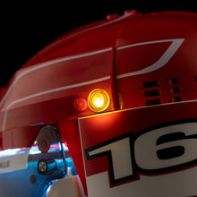 Load image into Gallery viewer, Lego Scuderia Ferrari HP Charles Leclerc Helmet 43014 Light Kit
