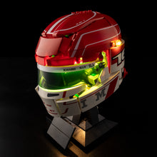 Load image into Gallery viewer, Lego Scuderia Ferrari HP Charles Leclerc Helmet 43014 Light Kit
