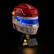 Load image into Gallery viewer, Lego Scuderia Ferrari HP Charles Leclerc Helmet 43014 Light Kit
