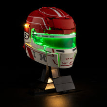 Load image into Gallery viewer, Lego Scuderia Ferrari HP Charles Leclerc Helmet 43014 Light Kit
