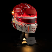 Load image into Gallery viewer, Lego Scuderia Ferrari HP Charles Leclerc Helmet 43014 Light Kit
