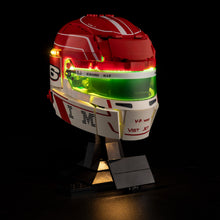 Load image into Gallery viewer, Lego Scuderia Ferrari HP Charles Leclerc Helmet 43014 Light Kit
