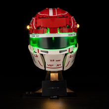 Load image into Gallery viewer, Lego Scuderia Ferrari HP Charles Leclerc Helmet 43014 Light Kit
