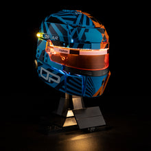 Load image into Gallery viewer, Lego McLaren Mastercard F1® Team Oscar Piastri Helmet 43017 Light Kit
