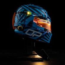 Load image into Gallery viewer, Lego McLaren Mastercard F1® Team Oscar Piastri Helmet 43017 Light Kit
