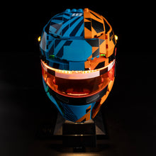 Load image into Gallery viewer, Lego McLaren Mastercard F1® Team Oscar Piastri Helmet 43017 Light Kit
