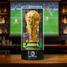 Load image into Gallery viewer, Premium Crystal-Cut Display Case for LEGO® FIFA World Cup™ Official Trophy 43020
