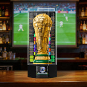 Premium Crystal-Cut Display Case for LEGO® FIFA World Cup™ Official Trophy 43020