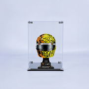BrickFans Premium Display Case for Single Helmet - BrickFans