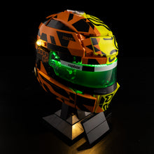 Load image into Gallery viewer, Lego McLaren Mastercard F1® Team Lando Norris Helmet 43023 Light Kit
