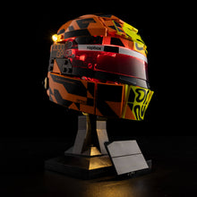 Load image into Gallery viewer, Lego McLaren Mastercard F1® Team Lando Norris Helmet 43023 Light Kit
