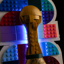 Load image into Gallery viewer, Lego FIFA World Cup 2026 Official Emblem 43032 Light Kit
