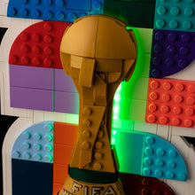 Load image into Gallery viewer, Lego FIFA World Cup 2026 Official Emblem 43032 Light Kit
