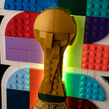 Load image into Gallery viewer, Lego FIFA World Cup 2026 Official Emblem 43032 Light Kit
