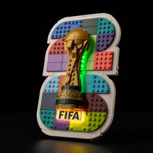 Load image into Gallery viewer, Lego FIFA World Cup 2026 Official Emblem 43032 Light Kit
