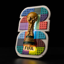 Load image into Gallery viewer, Lego FIFA World Cup 2026 Official Emblem 43032 Light Kit
