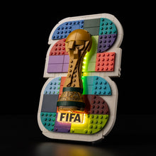 Load image into Gallery viewer, Lego FIFA World Cup 2026 Official Emblem 43032 Light Kit
