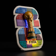 Load image into Gallery viewer, Lego FIFA World Cup 2026 Official Emblem 43032 Light Kit
