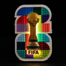 Load image into Gallery viewer, Lego FIFA World Cup 2026 Official Emblem 43032 Light Kit
