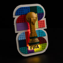 Load image into Gallery viewer, Lego FIFA World Cup 2026 Official Emblem 43032 Light Kit
