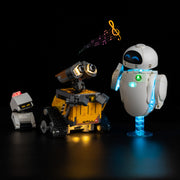 Lego WALL-E and EVE 43279 Light Kit - BrickFans
