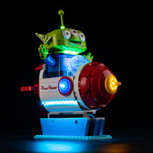Load image into Gallery viewer, Lego Alien with Pizza Planet Rocket Ride 43307 Light Kit
