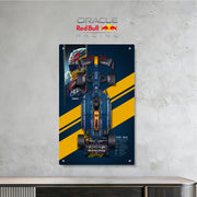 BrickFans Premium Acrylic Display Panel for LEGO 42206 Oracle Red Bull Racing RB20 F1 Car - BrickFans