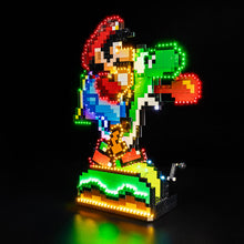 Load image into Gallery viewer, Lego Super Mario World - Mario and Yoshi 71438 Light Kit
