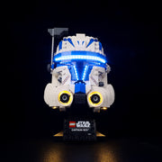 Lego Captain Rex Helmet 75349 Light Kit - BrickFans