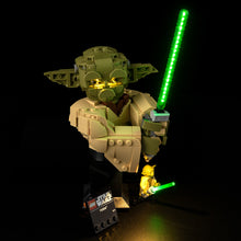 Load image into Gallery viewer, Lego Yoda Bust 75438 Light Kit
