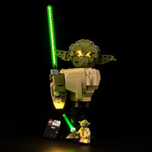 Load image into Gallery viewer, Lego Yoda Bust 75438 Light Kit
