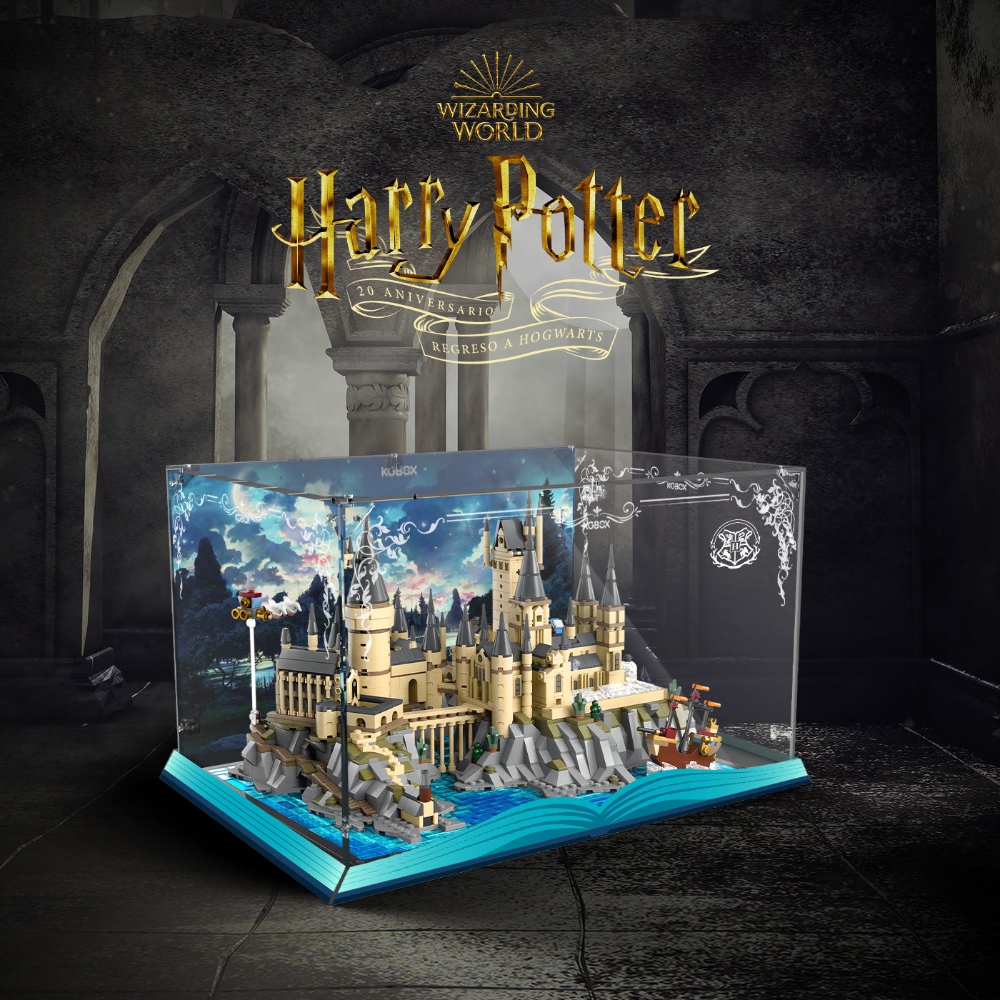 Lego 76419 Hogwarts Castle and Grounds Display Case BrickFans