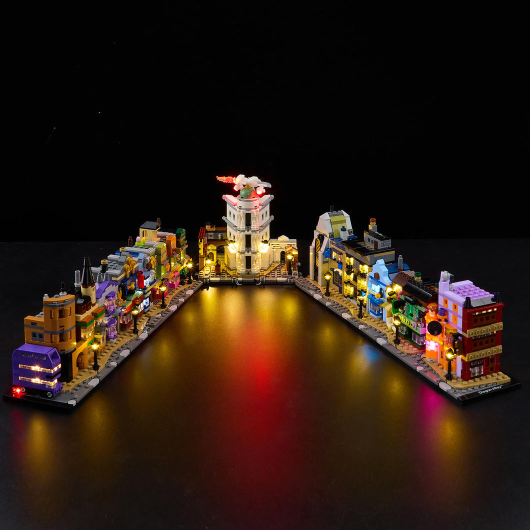 Lego Diagon Alley Wizarding Shops 76444 Light Kit