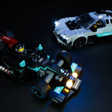 Load image into Gallery viewer, Lego Mercedes-AMG F1 W12 E Performance &amp; Mercedes-AMG Project One 76909 Light Kit
