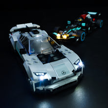 Load image into Gallery viewer, Lego Mercedes-AMG F1 W12 E Performance &amp; Mercedes-AMG Project One 76909 Light Kit
