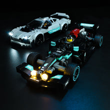 Load image into Gallery viewer, Lego Mercedes-AMG F1 W12 E Performance &amp; Mercedes-AMG Project One 76909 Light Kit
