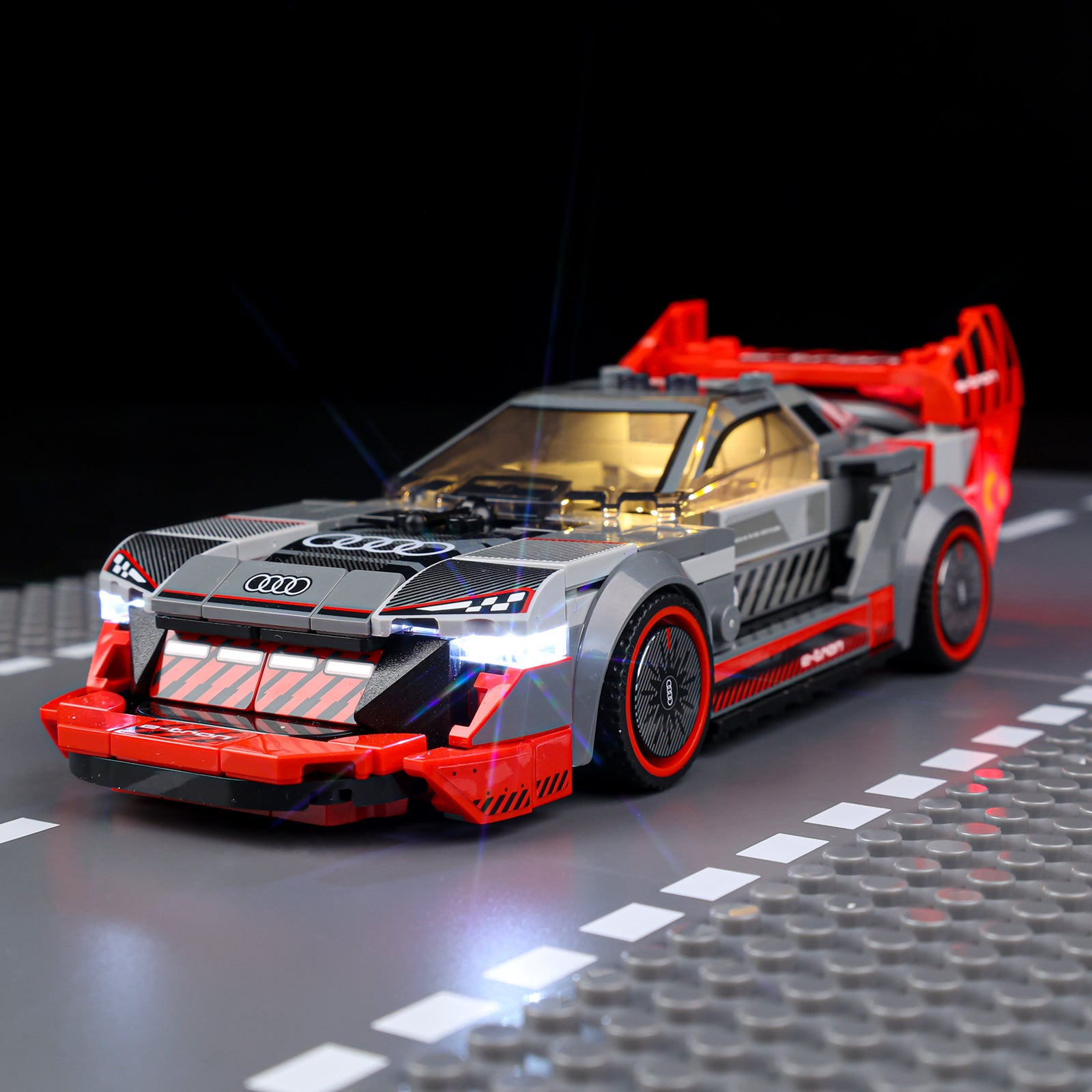 Lego Audi S1 e tron quattro Race Car 76921 Light Kit BrickFans