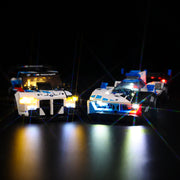 Lego BMW M4 GT3 & BMW M Hybrid V8 Race Cars 76922 Light Kit