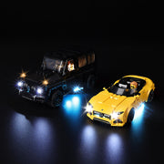 Lego Mercedes-AMG G 63 & Mercedes-AMG SL 63 76924 Light Kit - BrickFans