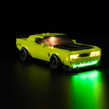 Load image into Gallery viewer, Lego Dodge Challenger SRT Hellcat Sports Car 77237 Light Kit
