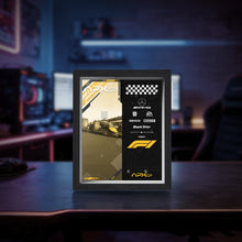 Load image into Gallery viewer, Lego 77252 APXGP Team Race Car from F1 The Movie Wall-Mountable Display Frame - BrickFans
