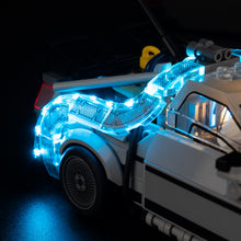 Load image into Gallery viewer, Lego Time Machine from Back to the Future 77256 Light Kit - BrickFans
