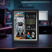 Lego 77256 Time Machine from Back to the Future Wall-Mountable Display Frame - BrickFans
